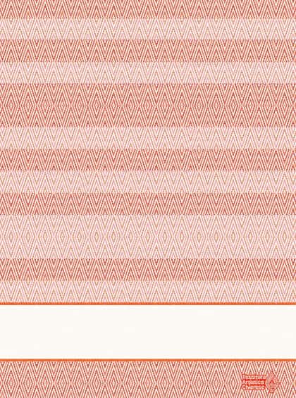 Serviette - Athena 3D - Rouge