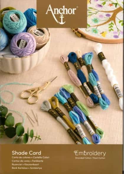 Carte couleurs Anchor