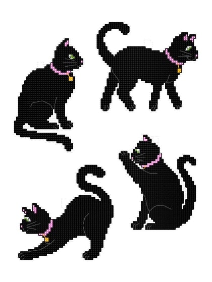 Chats noirs (4)