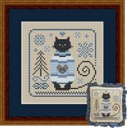 Cat In A Cozy Blue Sweater