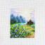 Landscape with chicory
