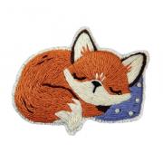 Broche - Renard endormi