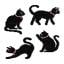 Chats noirs (4)