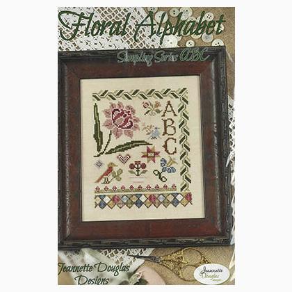 Floral Alphabet Sampling Series - ABC