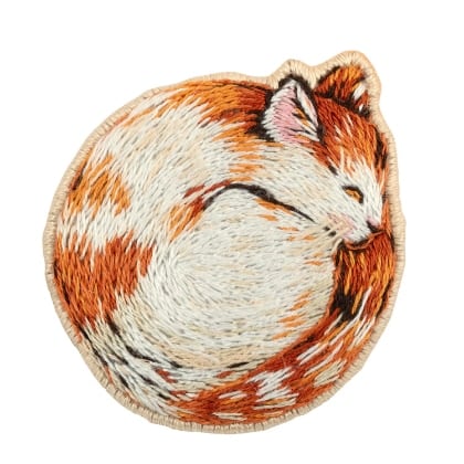 Broche - Chat endormi