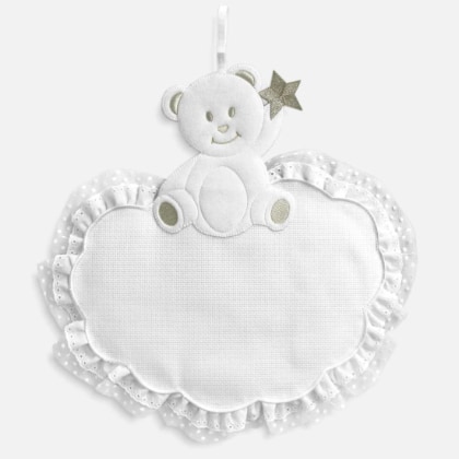 Ruban de naissance Nuage - Ourson