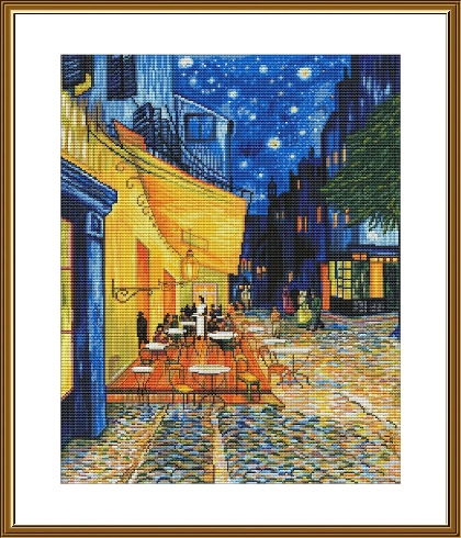 Terrasse de nuit