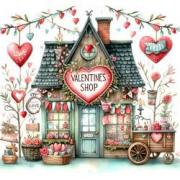 Valentine's Shop Magnet