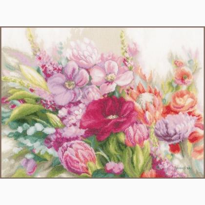 Des fleurs éclatantes