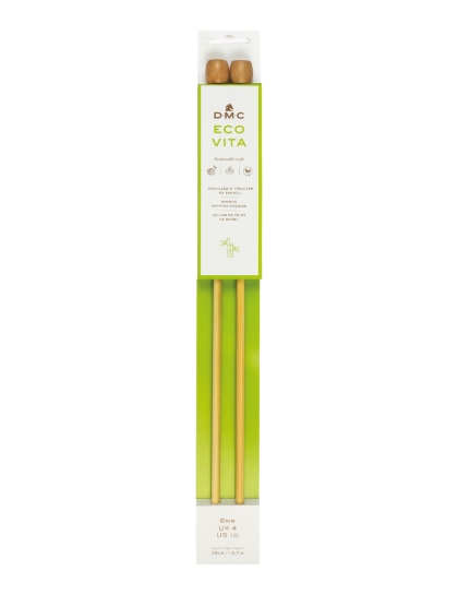 Eco Vita - Aiguilles en bambou - 6 mm