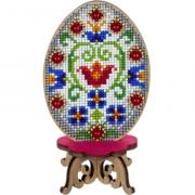 Oeuf de Pâques fleuri