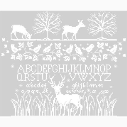 Sampler d\'hiver - Blanc