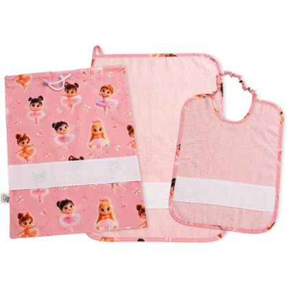 Set Crèche Baby Ballerina - Rose