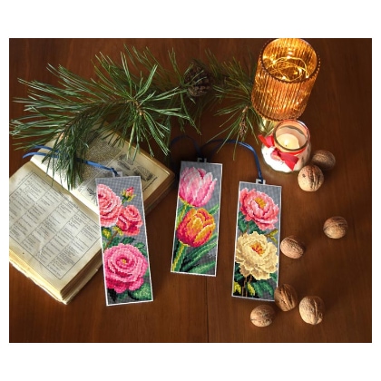 Marque-pages - Fleurs (3)