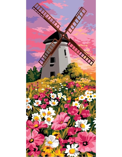 Le moulin aux fleurs