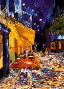 Terrasse de café le soir place du forum (Vincent van Gogh)