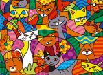 Chats de couleurs