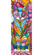 Chat coloré