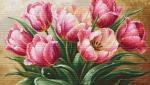 Graceful Tulips - Petit Point
