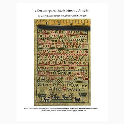 Ellen Margaret Jessie Murray Sampler