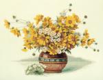 Bouquet de fleurs jaunes