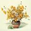 Bouquet de fleurs jaunes