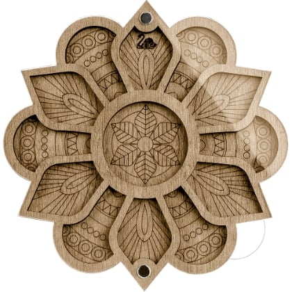 Boîte de rangement pour perles – Mandala