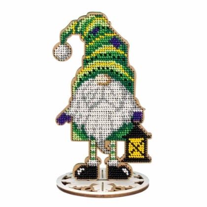 Gnome en vert