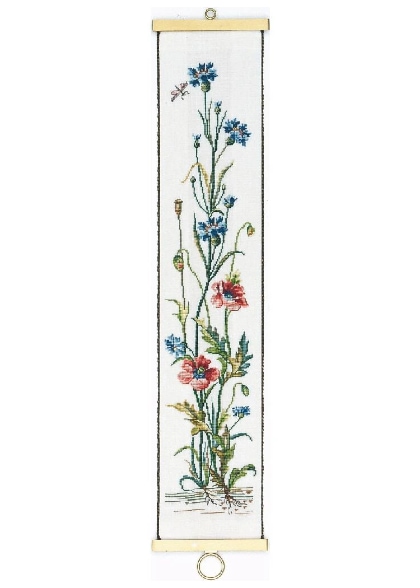 Bleuet et coquelicot