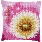 Coussin - Fleur de peluche