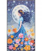 Fille avec la lune