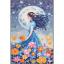 Fille avec la lune