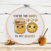 You are the honey to my biscuit