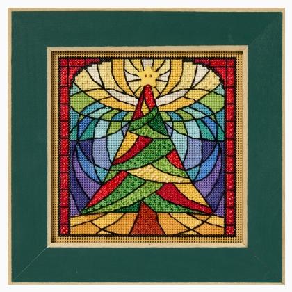Winter Series - Stained Glass Tree