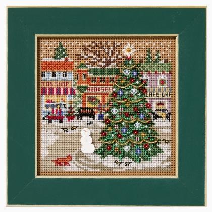 Winter Series - Holiday Square Christmas Village