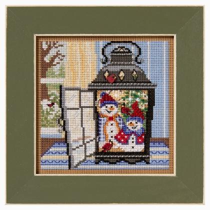 Winter Series - Snowman Lantern