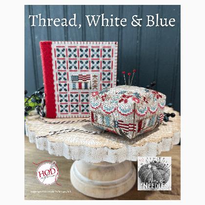 Thread, White & Blue