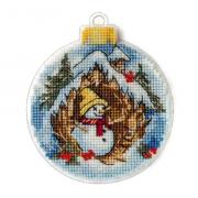 Décorations de Noël - Maison du bonhomme de neige
