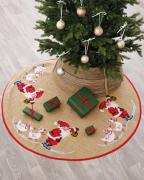 Jupe sapin Le Père Noël et les oies