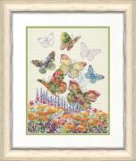 Papillon floral