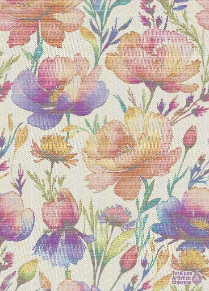 Serviette - Giulia - Multicolor - NO Aida
