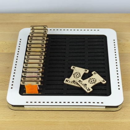 Porte-bobines pour papillons en plastique - PB-028