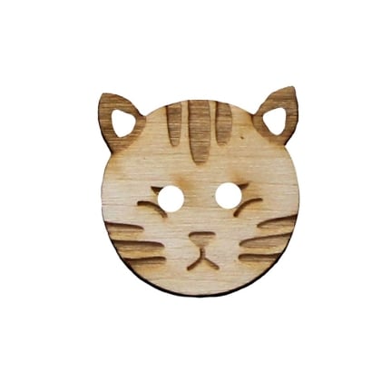 Étiquettes en bois – Chat (10)