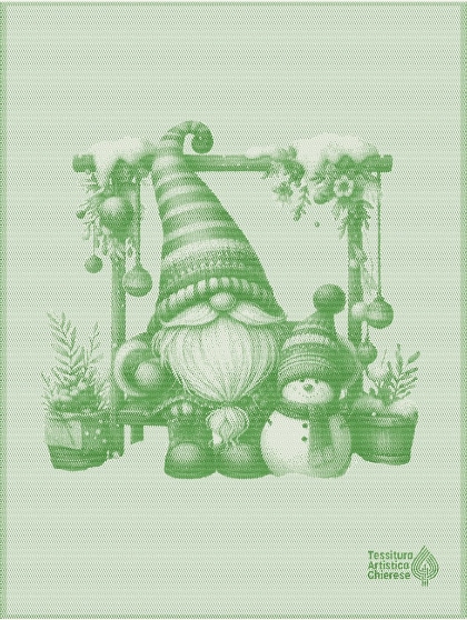Serviette - Eldrin - Vert - NO Aida