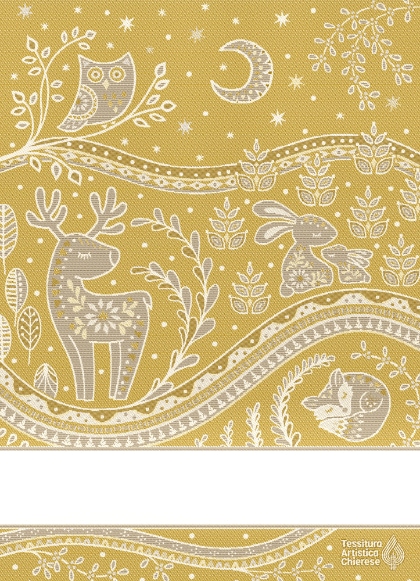 Serviette - Incanto - Jaune-Ecru