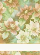 Serviette - Fiori di Natale - Or-Vert-Rouge Lurex