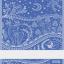 Serviette - Incanto - Bleu Lurex