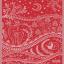 Serviette - Incanto - Rouge Lurex - NO Aida