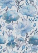 Serviette - Giulia - Bleu - NO Aida