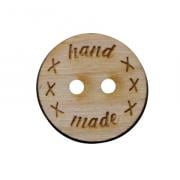Étiquettes rondes en bois – Handmade (10)